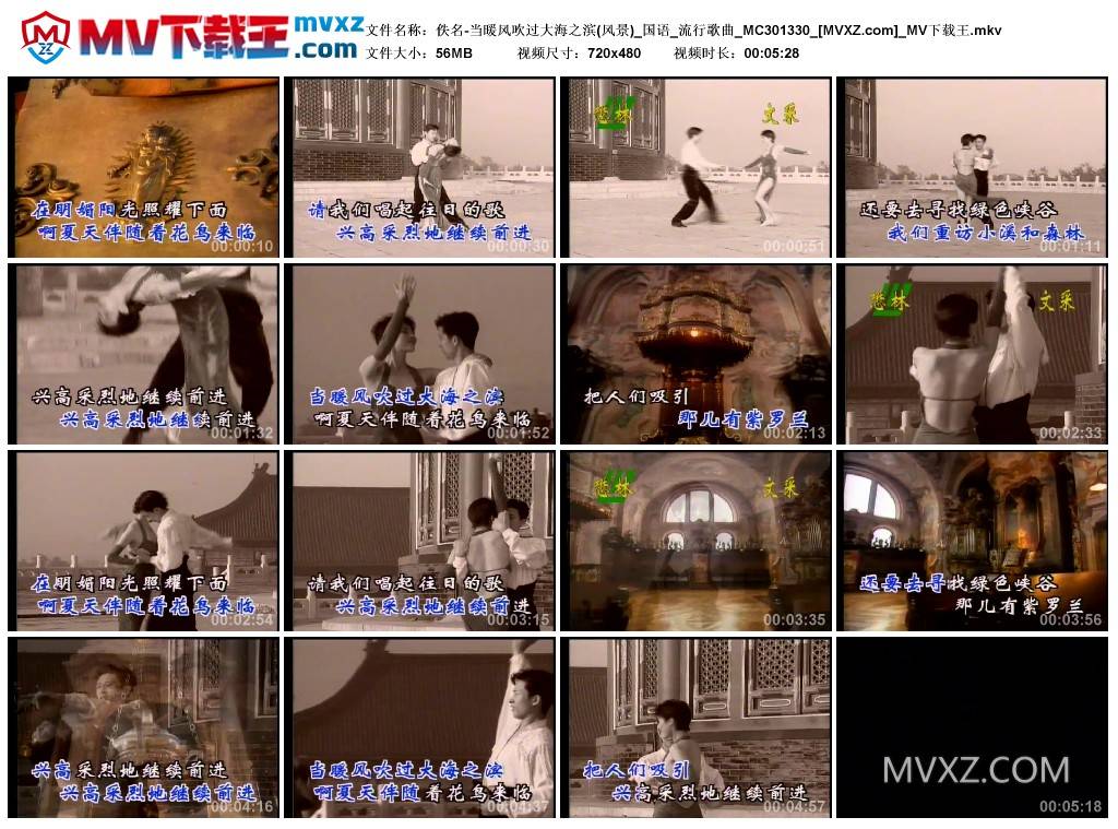 佚名-当暖风吹过大海之滨(风景)_国语_流行歌曲_MC301330